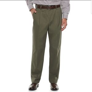 Croft & Barrow pleated relaxed fit pants